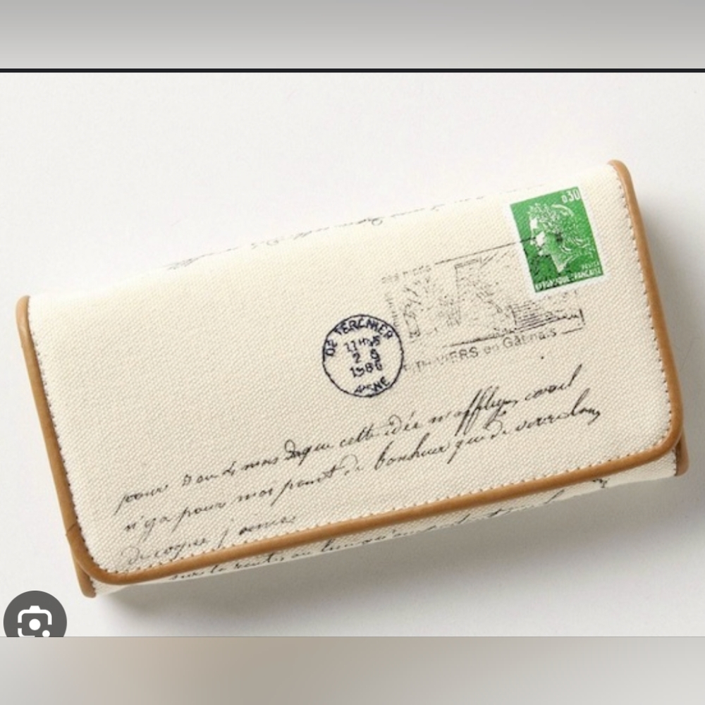 Anthropologie Moulinette Soeurs Wallet Cross Continent